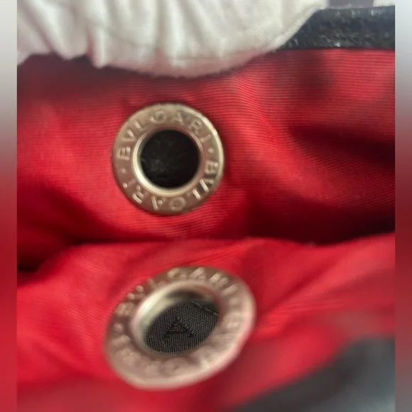 BVLGARI Signature Black Shoulder Bag - Picture 12 of 12